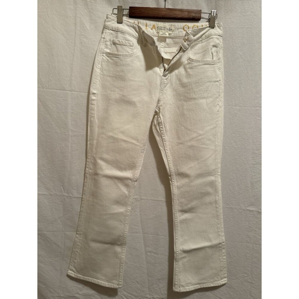 Kate Spade Cream Ankle & Cropped Jeans